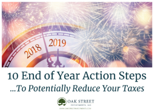 10 end of year actions for reducing taxes